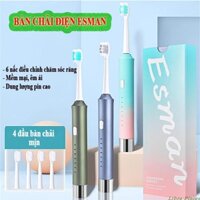 Bàn Chải Đánh Răng Điện Thông Minh ESMAN, Điều Khiển Tự Động, 6 Chế Độ Thông Minh, Dung Lượng Pin Của Bàn Chải Điện Cao