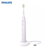 Bàn chải đánh răng điện, tích hợp 5 chế độ làm sạch Series 3200 Philips Sonicare HX2471 - Hàng Nhập Khẩu - MÀU TÍM