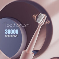 Bàn chải đánh răng điện trắng sáng thông minh Xiaomi Youpin, chống nước, sạc lại, rung âm cho người lớn, nam, nữ, cặp đôi, sinh viên, lông mềm 2.17