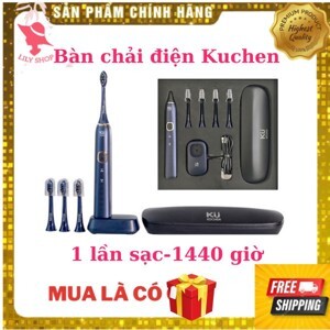 Bàn chải đánh răng điện xanh Kuchen KU 9500