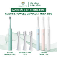Bàn chải đánh răng điện Xiaomi Showsee D3/Xiaomi Mijia T100/Đầu thay thế bàn chải điện T100, chống nước IPX7 nhẹ gọn