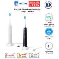 Bàn chải đánh răng điện Philips HX2421 - Hàng nhập khẩu - Màu trắng