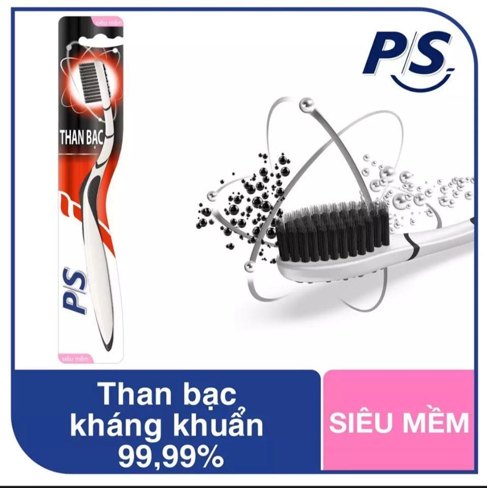 Bàn chải đánh răng kháng khuẩn than bạc P/S