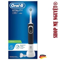Bàn chải đánh răng Oral-B Vitality 100 Cross Action (sạc điện) made in EU
