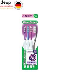 Bàn Chải Đánh Răng Oral Clean Sensitive Extra Soft Vỉ 4 Cây DEEP37 www.yeuhangduc.vn sẵn sàng cho bạn