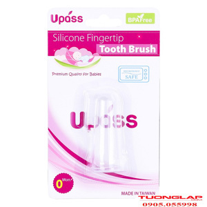 Bàn Chải Đánh Răng Rơ Lưỡi Xỏ Ngón Silicone Upass UP4001C