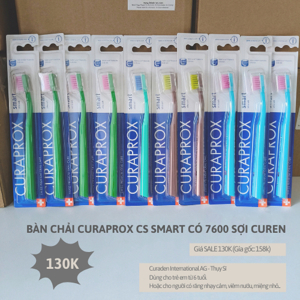 Bàn Chải Đánh Răng Trẻ Em Curaprox CS Smart 7600 - trên 5 tuổi