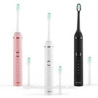 Bàn chải đánh răng tự động cho người lớn cao cấp đầu bàn chải siêu mềm Toothbrush (Kèm 2 đầu thay thế) Ban chai danh rang tu dong cho nguoi lon cao cap dau ban chai sieu mem