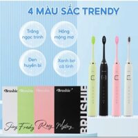 Bàn Chải Điện Brushie Bàn Chải Đánh RăngTự Động Brushie Tích Hợp Máy Rữa Mặt