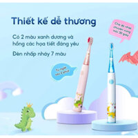 Bàn chải điện Brushie cho bé lông bàn chải mềm an toàn cho răng nhạy cảm