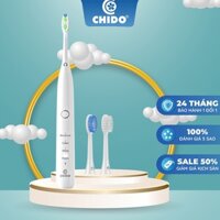 Bàn chải điện Chido CDSmile Công nghệ sóng siêu âm đánh sạch mảng bám,Phù hợp răng nhạy cảm và niềng