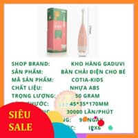 Bàn Chải Điện Cho Bé, Bót Đánh Răng Trẻ Em Siêu Mềm Giá Rẻ Bé Từ 2-12 Tuổi GADUVI G6