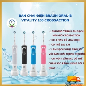 Bàn chải điện cho người lớn Oral B Vitality 100