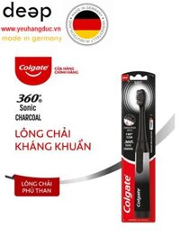 Bàn Chải Điện Colgate Lông Chải Phủ Than Kháng Khuẩn DEEP33 www.yeuhangduc.vn sẵn sàng cho bạn