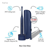 Bàn Chải Điện Làm Trắng Răng Halio Sonic Whitening Electric Toothbrush PRO Limited Edition - Midnight Blue