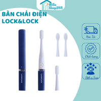 Bàn Chải Điện LOCK&LOCK Chính Hãng Mềm Mại Kèm 2 Đầu Bàn Chải ENR344NVY