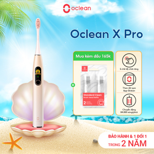 Bàn chải điện Oclean X Pro