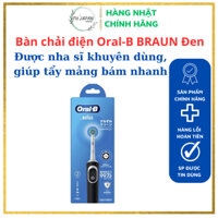 Bàn Chải Điện ORAL B BRAUN Nội Địa Nhật Bản Màu Đen