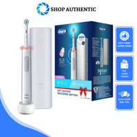 Bàn Chải Điện Oral B Braun PRO 3 3500, Công Nghệ Ion Âm, Làm Sạch Sâu, Nhập Đức, BH 12 Tháng, Shop Authentic