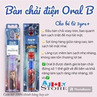 Bàn chải điện Oral B cho bé (dùng pin)