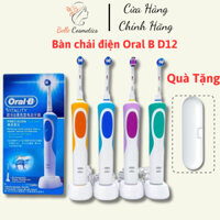Bàn chải điện Oral-B D12 Vitality, bàn chải đánh răng điện ,chuyên làm sạch sâu các vùng khó tiếp cận Belle Cosmetics