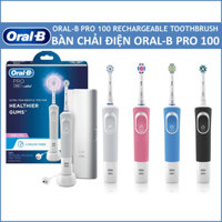 Bàn chải điện oral-b Healthy Care pro 100 braun 3d white giúp răng trắng sáng sau 2 tuần Chợ Việt Úc