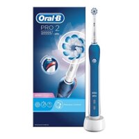 Bàn chải điện Oral-B Pro 2000 và 2000s  mua tại Pháp made in Germany
