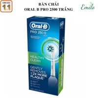 Bàn Chải Điện Oral-B Pro 2500 Healthy Clean Rechargeable Toothbrush