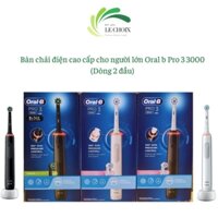 Bàn chải điện Oral B pro 3 3000, bàn chải điện người lớn mẫu mới nhất 2023