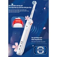 Bàn chải điện Oral B pro 4000 công nghệ siêu âm 3D