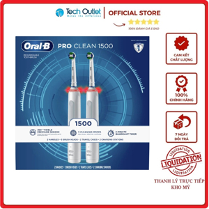 Bàn chải điện Oral-B Smart 1500 Rechargeable Electric