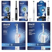 Bàn chải điện Oral-B Smart 5000, 1500 Pro 1000, 500 (Hàng Mỹ)