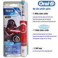 Bàn chải điện Oral-B Star Wars cho bé từ 3 tuổi (Sạc điện – 2 chế độ)