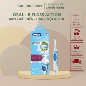 Bàn chải điện Oral B Vitality Power Toothbrush Floss Action +2 Refills