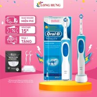 Bàn chải điện Oral-B Vitality Precision Clean Blue D12.513 - Hàng chính hãng