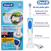 Bàn chải điện Oral-B Vitality Precision Clean (Sạc điện – Braun) cho răng, nướu thường