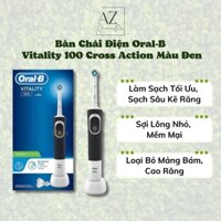 Bàn Chải Điện Oral-B Vitality 100 Cross Action Màu Đen