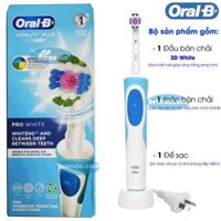 Bàn chải điện Oral-B Vitality Pro White (Sạc điện – Braun) sạch, trắng răng mỗi ngày