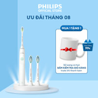 Bàn chải điện Philips Sonicare HX364141  2 đầu thay thế HX902228 combo 6 tháng bảo hành 2 năm