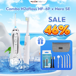 Bàn chải điện sóng siêu âm Maxcare Whitening Hera