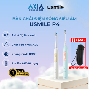 Bàn chải điện sóng siêu âm Usmile P4