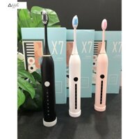 Bàn chải điện SONIC X7 Châu Âu, Tem bảo hành uy tín. Bàn chải đánh răng điện tự động