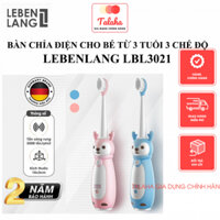 Bàn chải điện thông minh cho bé Lebenlang LBL3021,thiết kế đáng yêu, chống thấm nước IPX7, 3 chế độ, BH 2 năm - Talaha