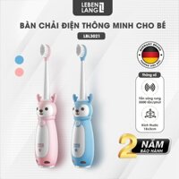 Bàn chải điện thông minh cho bé Lebenlang LBL3021,thiết kế đáng yêu, chống thấm nước IPX7, 3 chế độ, BH 2 năm-chính hãng