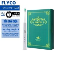 Bàn Chải Điện Thông Minh Contec Công Nghệ sóng âm Sonic làm trắng răng, chăm sóc nướu đạt chuẩn Y Khoa Máy Đánh răng