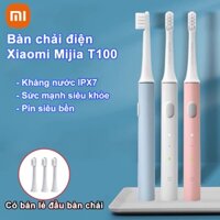 Bàn chải điện thông minh Xiaomi Mijia T100 bảo vệ nướu kháng nước IPX7 pin siêu bền có bán rời đầu bàn chải HB88