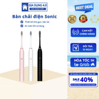 Bàn Chải Điện X3 Monoto Đánh Răng, Bàn Chải Điện Thông Minh 6 Chế Độ Sóng Âm