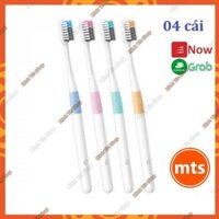 Bàn chải 𝗫𝗶𝗮𝗼𝗺𝗶 Dr Bei Doctor B Toothbrush (Nguyên Hộp 4 Cái + 1 Hộp đựng du lịch) - Minh Tín Shop