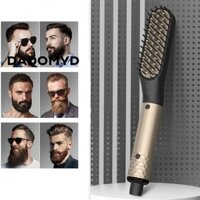 Bàn chải gốm, Lược duỗi râu Mini râu, Dụng cụ tạo kiểu tóc Lược duỗi tóc nam