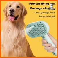 Bàn chải hơi nước cho mèo Smalibal để rụng lông Bàn chải thú cưng hấp 3 trong 1 có thể sạc lại Lược Massage tự làm sạch Loại bỏ lông rộng cho tóc dài / ngắn Chó mèo